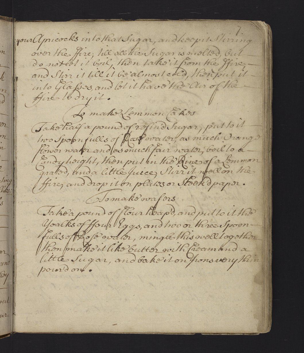 Cooking In The Archives Bringing Early Modern Manuscript Recipes Into